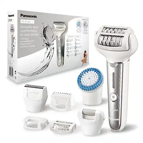 Epilierer Panasonic ES-EL9A-S503 mit Körperbürste und 7 Funktionen