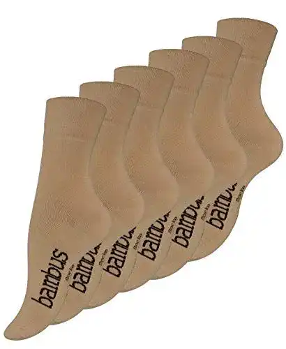 Bambussocken Vincent Creation 6 Paar Unisex Socken aus Bambus