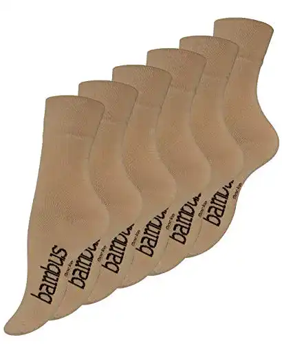 Bambussocken Vincent Creation 6 Paar Unisex Socken aus Bambus