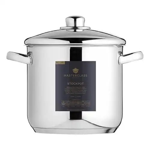 Kochtopf 8 Liter MasterClass Suppentopf mit Deckel