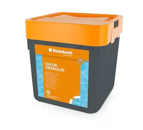 Chlorgranulat Steinbach Poolpflege 5 kg für Poolwasseraufbereitung