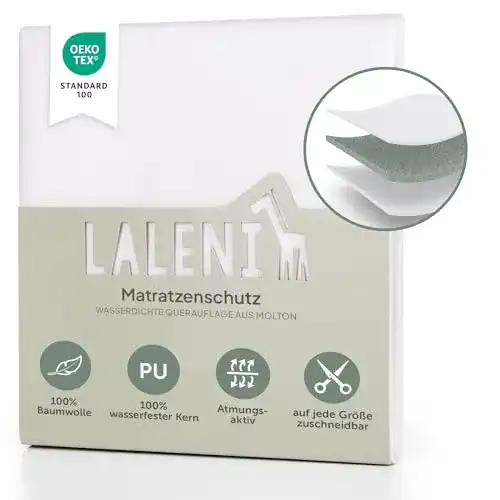 Moltonauflage Laleni wasserdichte Inkontinenzunterlage für Matratzen