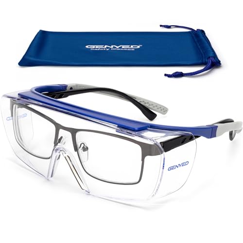 Vollsichtschutzbrille Genyed für Brillenträger mit UV400 Gläsern
