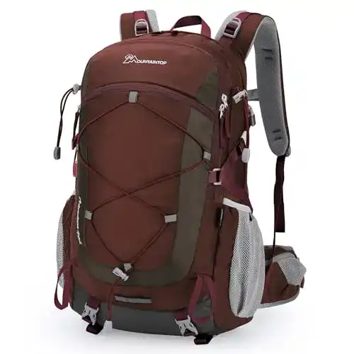 Mountaintop Wanderrucksack 25 l/40 l leichter Outdoor-Rucksack für Reisen