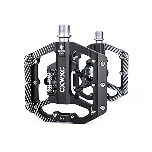 Kombipedal Cxwxc Fahrradpedale – Multifunktionale MTB Flatpedale