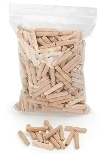 Holzdübel Wfix 6 mm x 30 mm Riffel 400er Packung aus Buche