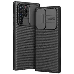 Aroyi Schutzhülle für Samsung Galaxy S22 Ultra 5G – Schwarz