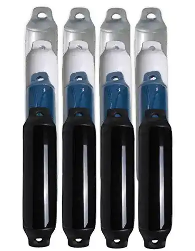Bootsfender Majoni Comet 4er-Set für Yachten und Boote