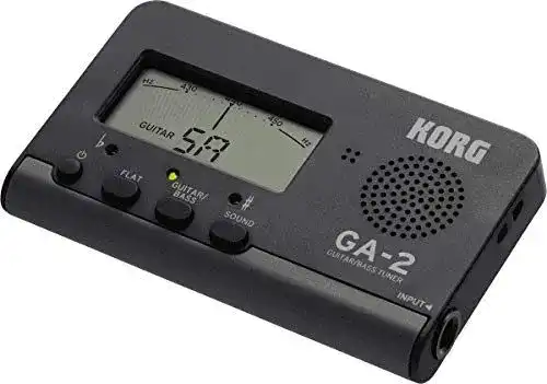 Gitarrenstimmgerät Korg GA2 für präzises Stimmen von Gitarre und Bass