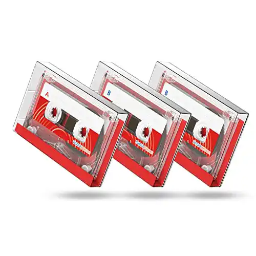 Leere Audio-Kassetten von Digitnow für Musikkassetten – 60 Minuten Aufnahmezeit