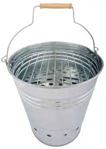 Grilleimer von Esschert Design für BBQ und Feuerkübel