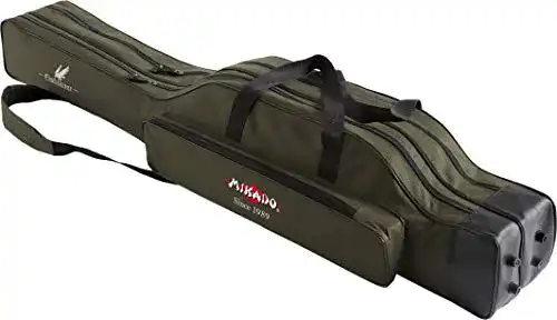Rutentasche Mikado Rutenfutteral mit 3 Fächern und 160 cm Länge