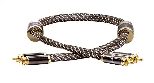 Dynavox Black Line Cinchkabel für High-End Lautsprecher