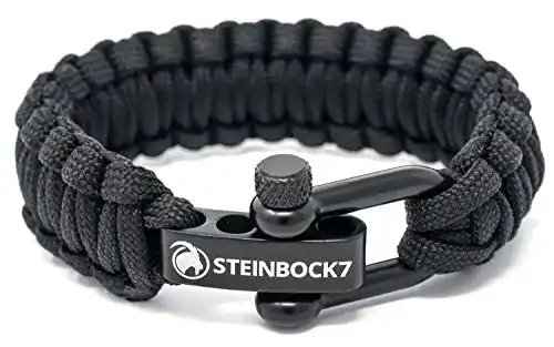 Paracord-Armband von Steinbock7 Dachstein für Outdoor-Aktivitäten