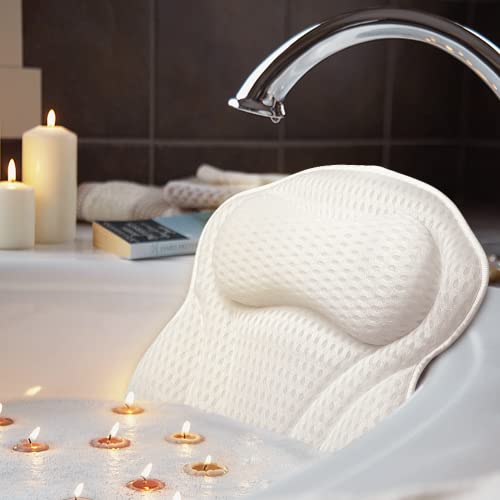 Badewannenkissen AmazeFan für Komfort in Badewanne und Spa
