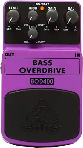 Behringer Bass Overdrive Pedal BOD400 für E-Bass