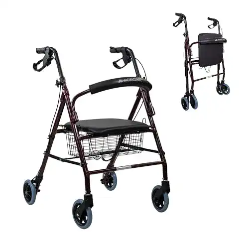 Faltbarer Rollator Mobiclinic Escorial – Leicht und stabil