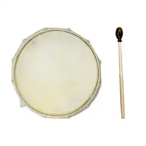 Schamanentrommel Ciffre 50 cm aus Mahagoni mit Ziegenfell