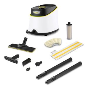 Kärcher Dampfreiniger SC 3 Deluxe mit Bodenreinigungsset und Zubehör
