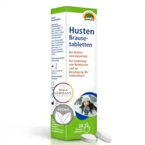 Mittel gegen Reizhusten – Sunlife Husten Brausetabletten
