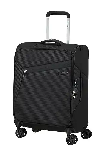 Samsonite Litebeam Handgepäck Spinner S, 55 cm, 39 L, Schwarz