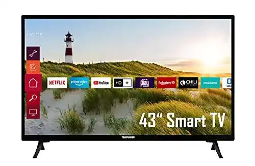 Telefunken XF43K550 43 Zoll Smart-TV mit Full HD und HDR