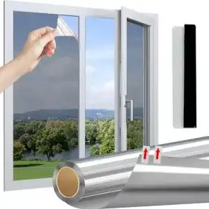 Sonnenschutzfolien Linarun Spiegelfolie für Fenster und Sichtschutz