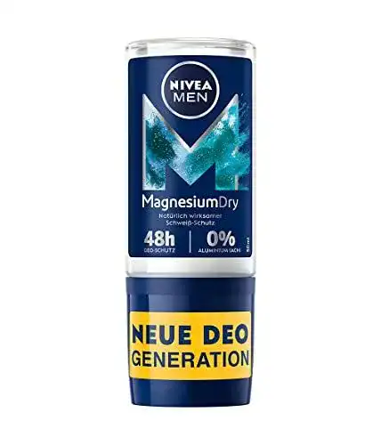 Deo-Roller für Herren Nivea Men MagnesiumDry ohne Aluminium (50ml)