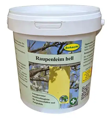 Raupenleim Schacht hell 1 kg für effektive Bekämpfung von Schädlingen