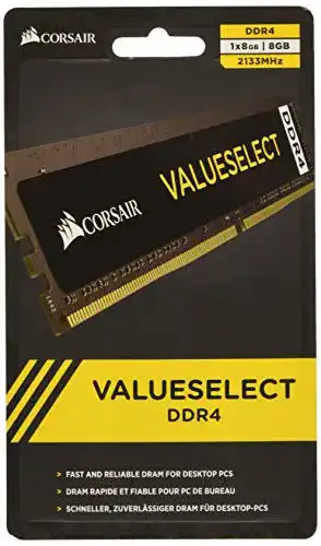 Corsair CMV8GX4M1A2133C15 8GB DDR4 RAM 2133 MHz