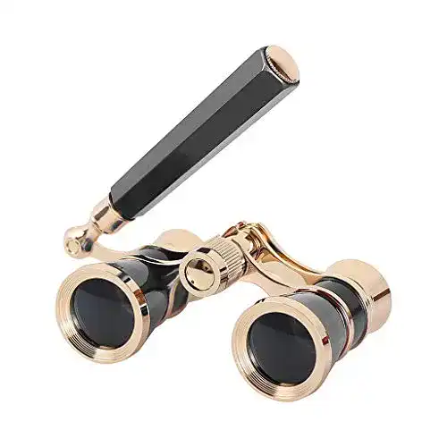 Opernglas Bilinli Mini Tragbar Vintage Brille Fernglas Teleskop
