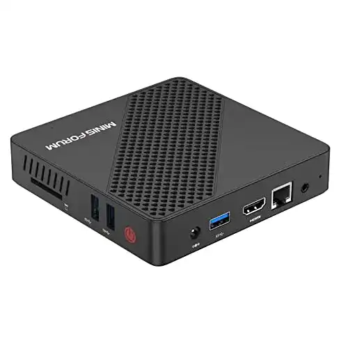 Lüfterloser Mini-PC von MinIS Forum mit Intel Celeron N4020