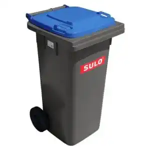 Altpapiertonne Sulo Container für Hausmüll, 120 l, grau