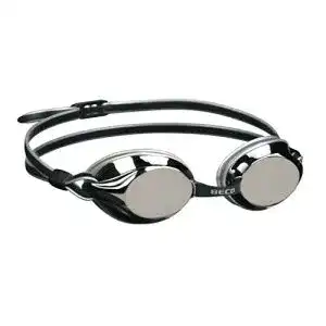 Beco Schwimmbrille Sport-Tec Boston Mirror Wettkampfbrille grau