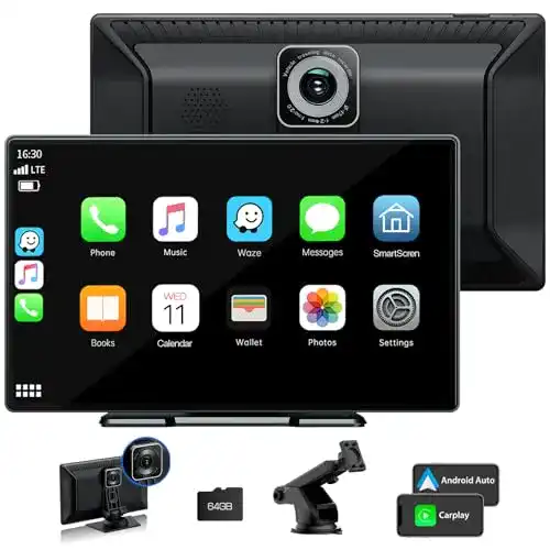 Autoradio mit Apple CarPlay von Lamto kabellose Verbindung