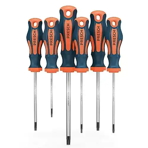 Torx-Schraubendreher-Set Presch TX 6-teilig