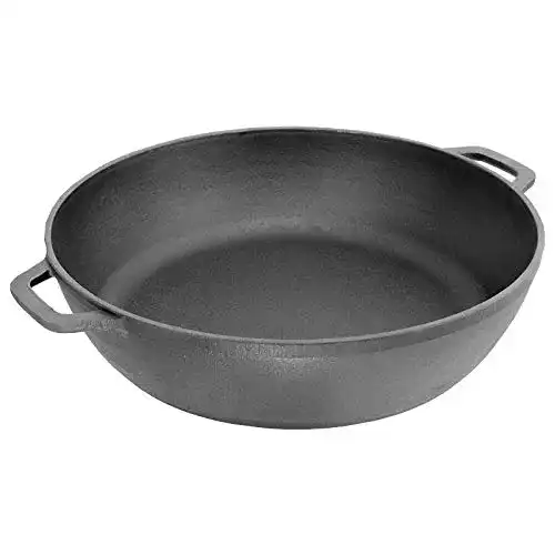 Servierpfanne BIOL Gusseisen Pfanne Bratpfanne Schmorpfanne