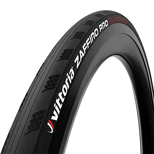 Vittoria Zaffiro Pro Faltreifen 25-622 für Rennräder, Schwarz