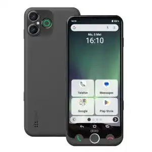 Doro Aurora A30 Smartphone für Senioren mit GPS und Hörgerätekompatibilität