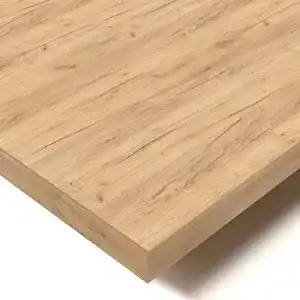 Schreibtischplatte Pokar 2,5 cm Massiv für Bürotisch und Esstisch