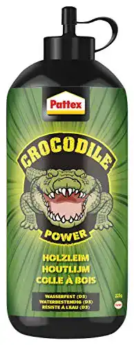 Holzleim Pattex Crocodile Power, leistungsstarker Holzkleber