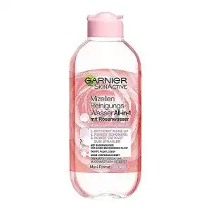 Garnier All-in-1 Mizellen Reinigungswasser mit Rosenwasser 400 ml