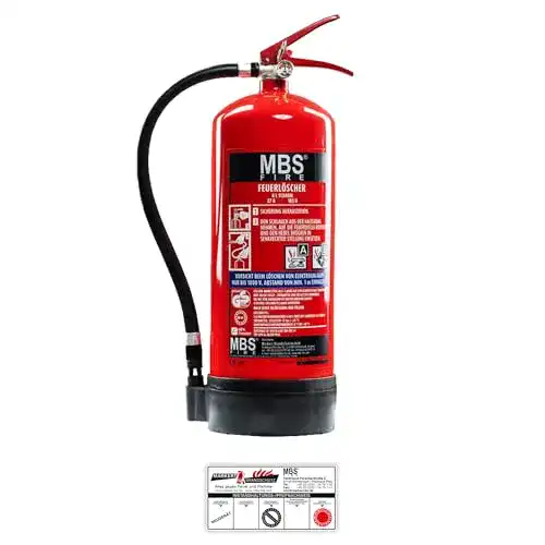 Feuerlöscher 6 kg MBS Fire MBS-FIRE 6L Schaumfeuerlöscher