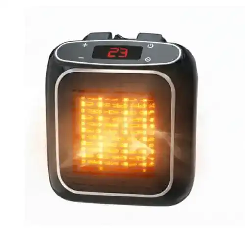 Steckdosenheizlüfter mit Thermo-Keramik-Technologie und Timer