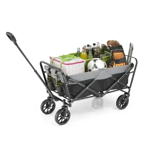 Faltbarer Bollerwagen von EASYmaxx mit hoher Tragkraft und Wendigkeit