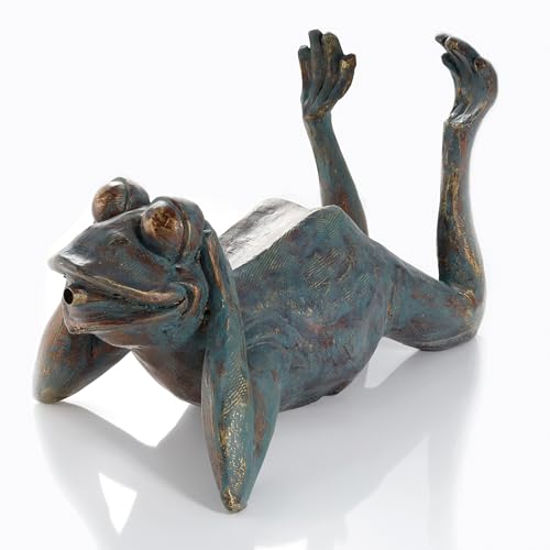 Wasserspeier Esotec Froschfigur für Teich und Garten