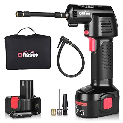 Oasser Elektrischer Ballkompressor für schnelles Aufpumpen