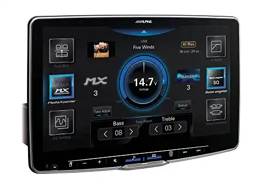 Autoradio Alpine iLX-F115D mit Apple CarPlay und flottem Display