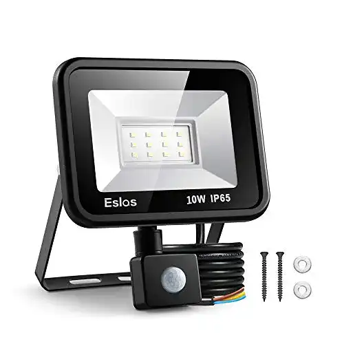 LED Strahler mit Bewegungsmelder Eslas 10W Außenstrahler
