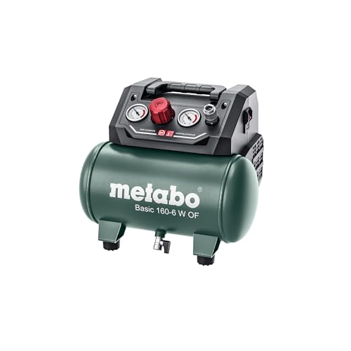 Tragbarer Kompressor Metabo Basic 160-6 W OF für Druckluftanwendungen